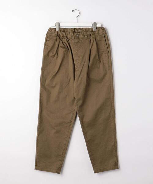 green label relaxing（グリーンレーベルリラクシング）の「＜GLR/ lab＞60/3 チノクロス イージー トラウザーズ（その他パンツ・メンズ・オリーブ/ベージュ/ブラック・M/L/S/XL）」の8枚目の写真