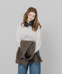 MUHET | 【ユニセックス】MUHETロゴ刺繍ロンT(Tシャツ/カットソー)