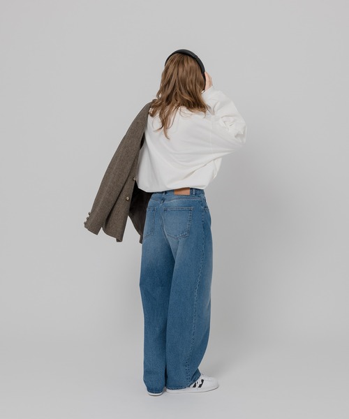 MUHET(ミュエータ)の「【ユニセックス】MUHETロゴ刺繍ロンT(Tシャツ/カットソー・レディース・ホワイト/ブラック/マスタード・SMALL/MEDIUM/LARGE/X-LARGE)」の12枚目の写真