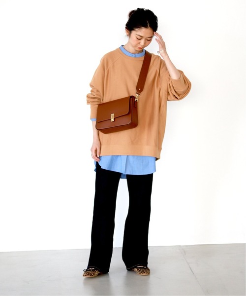 SLOBE IENA（スローブイエナ）の「【MARCO BIANCHINI/マルコ・ビアンキーニ 】ショルダーバッグ◆（ショルダーバッグ・レディース・グレー/ブラウン・FREE）」の4枚目の写真