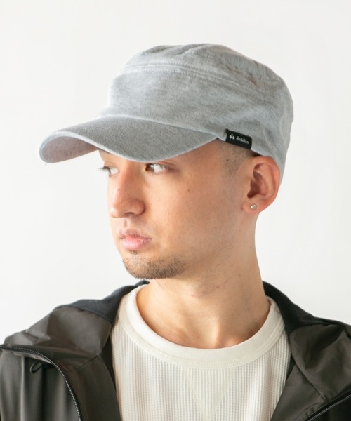 14+(イチヨンプラス)の「スウェットワークキャップ(キャップ・メンズ・チャコールグレー/ブラック/グレー・MEDIUM/LARGE)」の7枚目の写真