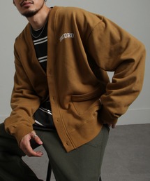 UNCORD（アンコード）の「【UNCORD】90's LOOSE SWEAT CARDIGAN / ビッグシルエット カレッジ アーチロゴ スウェット カーディガン（カーディガン/ボレロ・メンズ）」