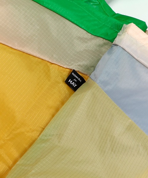 SUSAN BIJL（スーザンベル）の「SUSAN BIJL for HAY SIXCOLOURBAG スーザンベル フォー ヘイ シックルカラー エコバッグ L（エコバッグ/サブバッグ・レディース・グレー系その他/ブラウン系その他/グリーン系その他/ピンク系その他・FREE）」の9枚目の写真