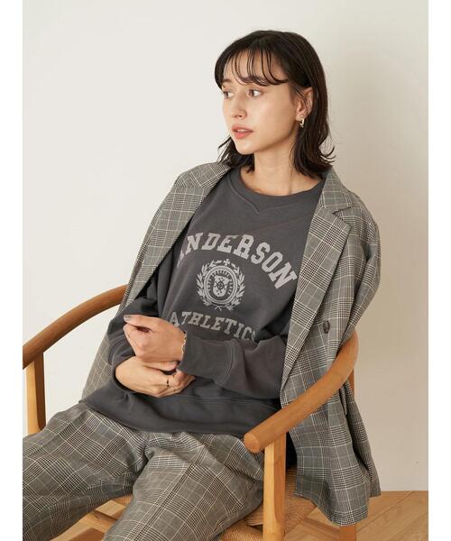 earth music&ecology（アースミュージックアンドエコロジー）の「チェックダブルジャケット ＊（ブルゾン・レディース・ブルー系その他3/チェック・FREE）」の17枚目の写真