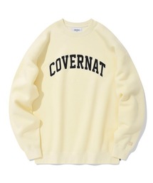 COVERNAT | 【COVERNAT】APPLIQUE ARCH LOGO CREWNECK / カバーナット アップリケ アーチ ロゴ スウェットシャツ(スウェット)