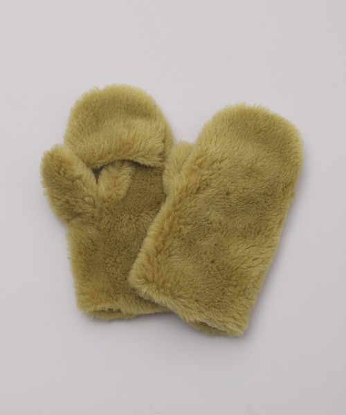 手袋 YVES SALOMON GLOVE (22WMA002XXLATI A2123) YVES SALOMON（イブサロモン）の「Yves Salomon Meteo NATURAL