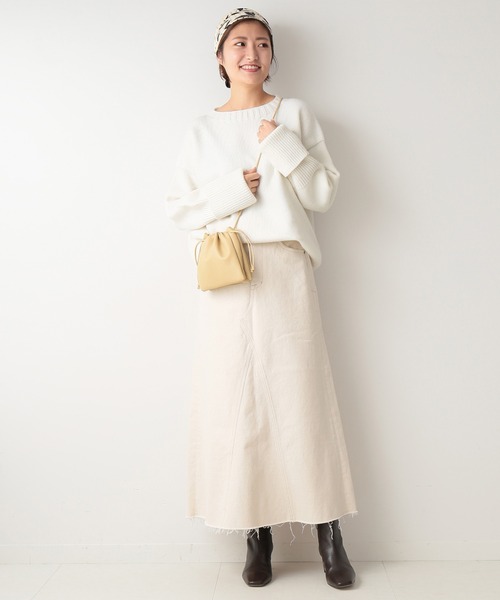 IENA（イエナ）の「【YANUK/ヤヌーク】リメイクスカート◆（デニムスカート・レディース・ナチュラル・XS/S/M）」の16枚目の写真