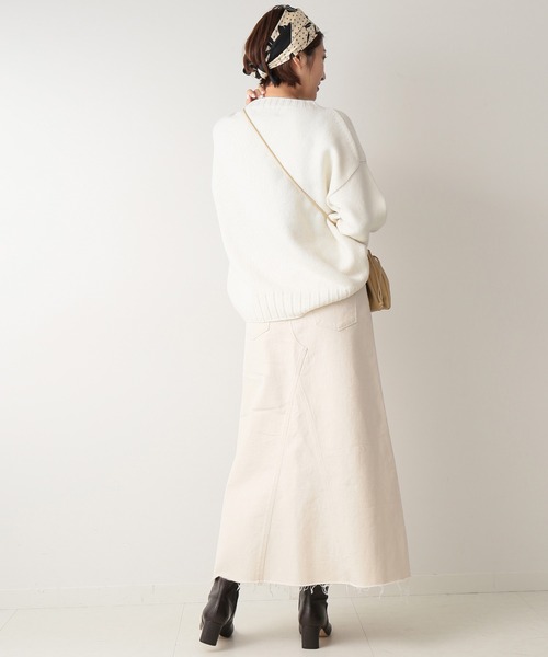 IENA（イエナ）の「【YANUK/ヤヌーク】リメイクスカート◆（デニムスカート・レディース・ナチュラル・XS/S/M）」の19枚目の写真