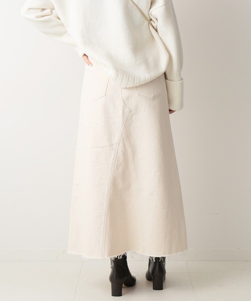 IENA（イエナ）の「【YANUK/ヤヌーク】リメイクスカート◆（デニムスカート・レディース・ナチュラル・XS/S/M）」の12枚目の写真