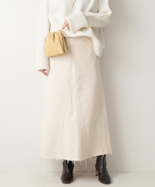 IENA（イエナ）の「【YANUK/ヤヌーク】リメイクスカート◆（デニムスカート・レディース・ナチュラル・XS/S/M）」の22枚目の写真