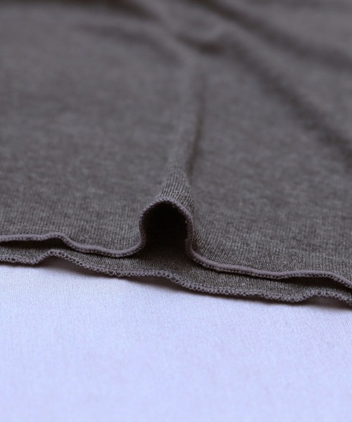 reca(レカ)の「シアータートルプルオーバー(Tシャツ/カットソー・レディース・ライトグレー/ブラック/グレイッシュベージュ/オフホワイト/チャコールグレー・M)」の12枚目の写真