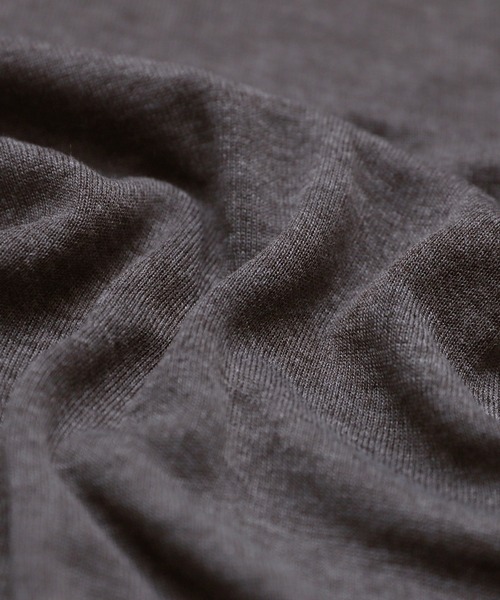 reca(レカ)の「シアータートルプルオーバー(Tシャツ/カットソー・レディース・ライトグレー/ブラック/グレイッシュベージュ/オフホワイト/チャコールグレー・M)」の10枚目の写真