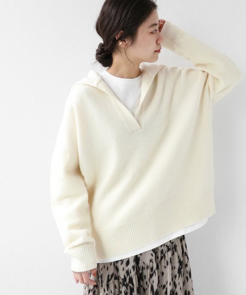 セール】スパニッシュウールセーラーカラー◇（ニット/セーター