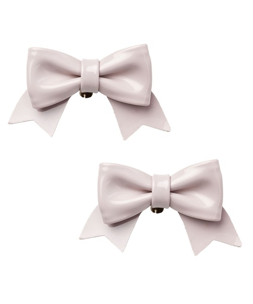 DearMyLove（ディアマイラブ）の「シューズ用リボンクリップ（シューズ小物/雑貨・レディース・ブラック/ミント/スモークピンク/ベビーピンク/ボルドー/ピンク/ダークインディゴブルー/レッド/ブルー/パープル/ラベンダー・FREE）」の7枚目の写真