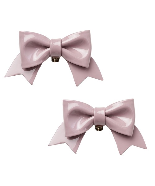 DearMyLove（ディアマイラブ）の「シューズ用リボンクリップ（シューズ小物/雑貨・レディース・ブラック/ミント/スモークピンク/ベビーピンク/ボルドー/ピンク/ダークインディゴブルー/レッド/ブルー/パープル/ラベンダー・FREE）」の6枚目の写真