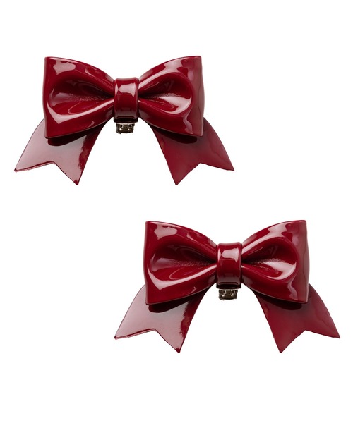 DearMyLove（ディアマイラブ）の「シューズ用リボンクリップ（シューズ小物/雑貨・レディース・ブラック/ミント/スモークピンク/ベビーピンク/ボルドー/ピンク/ダークインディゴブルー/レッド/ブルー/パープル/ラベンダー・FREE）」の11枚目の写真