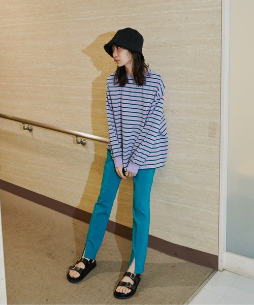 Auntie Rosa Holiday（アンティローザホリデー）の「ストレッチセンタースリットスラックス / サイズ展開あり（スラックス・レディース・ブラック/グリーン/オレンジ/ダークグリーン/ピンク・SMALL/MEDIUM）」の19枚目の写真