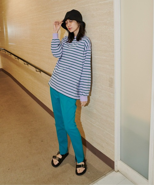 Auntie Rosa Holiday（アンティローザホリデー）の「ストレッチセンタースリットスラックス / サイズ展開あり（スラックス・レディース・ブラック/グリーン/オレンジ/ダークグリーン/ピンク・SMALL/MEDIUM）」の22枚目の写真