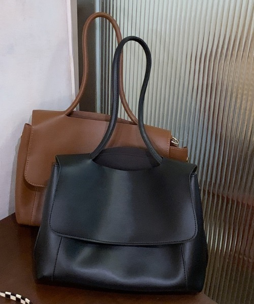 yuue' ( wear )（ユーイ）の「2way レザーショルダーバッツ / トートバッグ（トートバッグ・レディース・ブラック/ブラウン・FREE）」の12枚目の写真