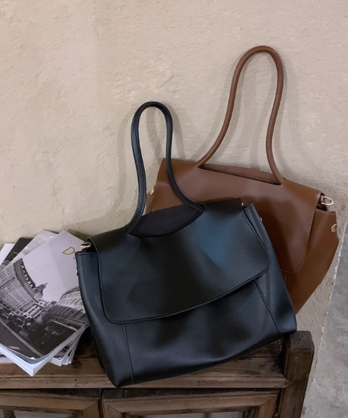 yuue' ( wear )（ユーイ）の「2way レザーショルダーバッツ / トートバッグ（トートバッグ・レディース・ブラック/ブラウン・FREE）」の19枚目の写真