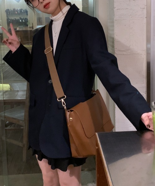 yuue' ( wear )（ユーイ）の「2way レザーショルダーバッツ / トートバッグ（トートバッグ・レディース・ブラック/ブラウン・FREE）」の4枚目の写真