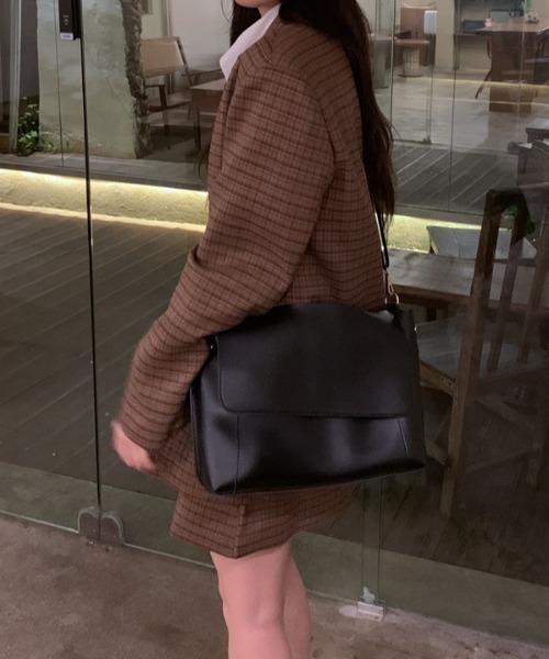 yuue' ( wear )（ユーイ）の「2way レザーショルダーバッツ / トートバッグ（トートバッグ・レディース・ブラック/ブラウン・FREE）」の5枚目の写真