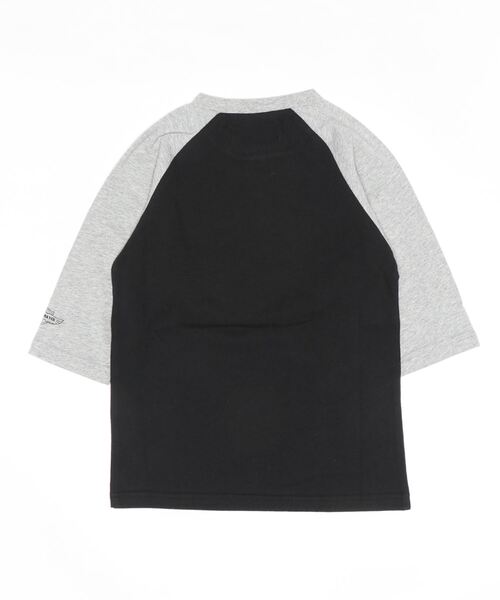 KRIFF MAYER Kid's Collection（クリフメイヤーキッズコレクション）の「ラグラン7分T（Tシャツ/カットソー・キッズ・オフホワイト/チャコール/ネイビー/グレー・170/160/140/150/120/130）」の5枚目の写真