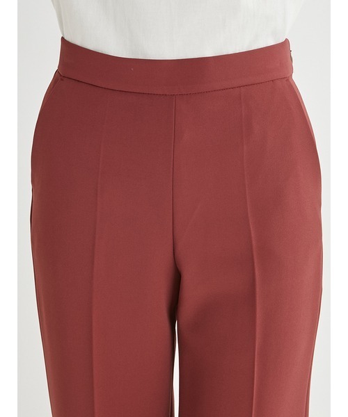 Mila Owen（ミラオーウェン）の「センタープレスシガレットスーツUPパンツ（スラックス・レディース・ボルドー/ブラック/アイボリー・1/0）」の5枚目の写真