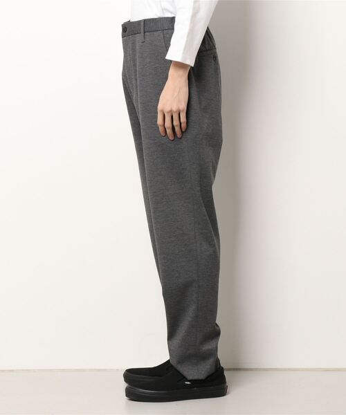 NICOLE CLUB FOR MEN（ニコルクラブフォーメン）の「ポンチイージーパンツ（その他パンツ・メンズ・チャコール/ネイビー/ブラック系その他/ライトグレー・LARGE/SMALL/MEDIUM/X-LARGE）」の5枚目の写真