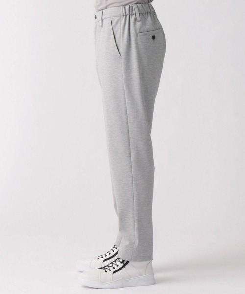 NICOLE CLUB FOR MEN（ニコルクラブフォーメン）の「ポンチイージーパンツ（その他パンツ・メンズ・チャコール/ネイビー/ブラック系その他/ライトグレー・LARGE/SMALL/MEDIUM/X-LARGE）」の8枚目の写真