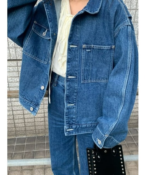 MOUSSY（マウジー）の「DENIM ENGENEER ジャケット（デニムジャケット