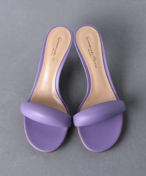 ＜Gianvito Rossi（ジャンヴィト ロッシ）＞PADED ミュールサンダル ■■■