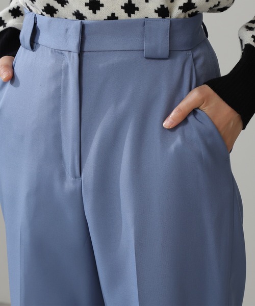 N.（N. Natural Beauty Basic）（エヌエヌナチュラルビューティーベーシック）の「◆カラーストレートパンツ（その他パンツ・レディース・クリーム/ブルー/オレンジ・MEDIUM）」の15枚目の写真