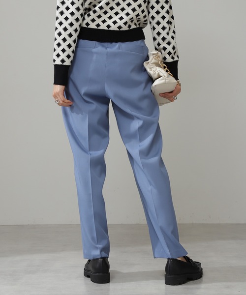 N.（N. Natural Beauty Basic）（エヌエヌナチュラルビューティーベーシック）の「◆カラーストレートパンツ（その他パンツ・レディース・クリーム/ブルー/オレンジ・MEDIUM）」の14枚目の写真