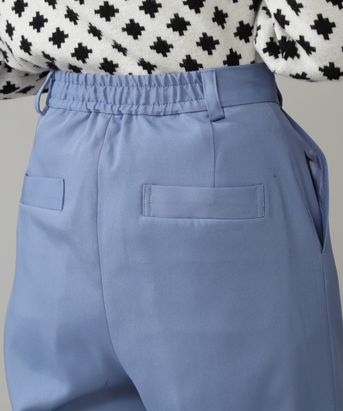 N.（N. Natural Beauty Basic）（エヌエヌナチュラルビューティーベーシック）の「◆カラーストレートパンツ（その他パンツ・レディース・クリーム/ブルー/オレンジ・MEDIUM）」の16枚目の写真