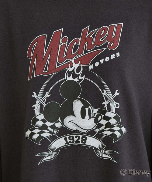 VIS（ビス）の「【ディズニー】ミッキー＆ミニー/裏毛ステッチ