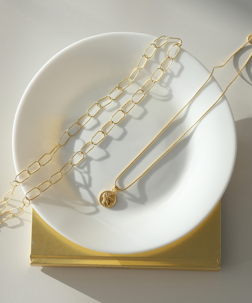 セール】【Hermina Athens】ATHENA SNAKE CHAIN ネックレス 55cm