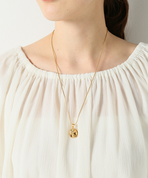 セール】【Hermina Athens】ATHENA SNAKE CHAIN ネックレス 55cm