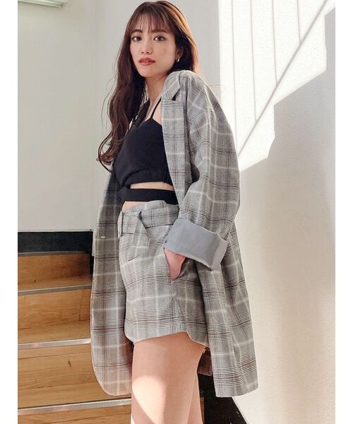 GYDA（ジェイダ）の「【SETUP着用可】バックアジャストメントシングルジャケット（テーラードジャケット・レディース・アイボリー/その他1・FREE）」の3枚目の写真