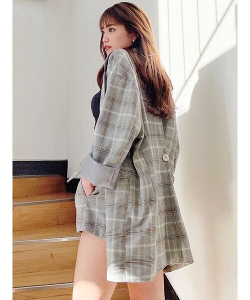 GYDA（ジェイダ）の「【SETUP着用可】バックアジャストメントシングルジャケット（テーラードジャケット・レディース・アイボリー/その他1・FREE）」の17枚目の写真