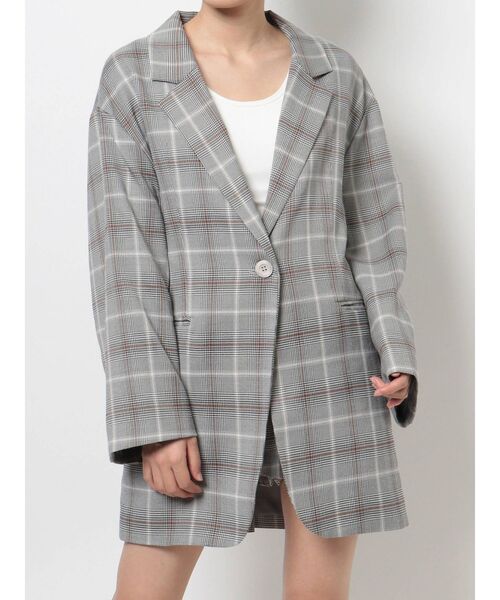 GYDA（ジェイダ）の「【SETUP着用可】バックアジャストメントシングルジャケット（テーラードジャケット・レディース・アイボリー/その他1・FREE）」の5枚目の写真