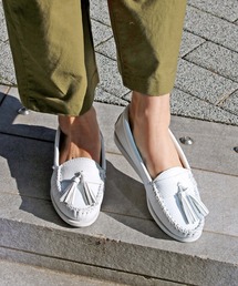 レディースのモカシン デッキシューズ ホワイト 白色系 ファッション通販 Zozotown