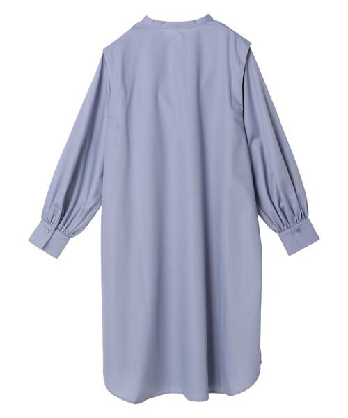 Green　Parks（グリーンパークス）の「ビエラ肩タックワンピース＊＊（ワンピース・レディース・ベージュ/サックスブルー・FREE）」の19枚目の写真