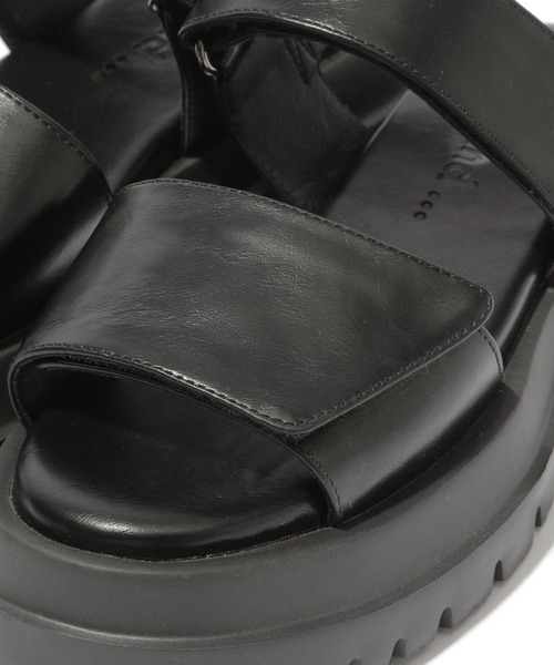 niko and...（ニコアンド）の「オリジナルボリュームサンダル（サンダル・レディース・ブラック/アイボリー/その他1・SMALL/MEDIUM/LARGE）」の12枚目の写真