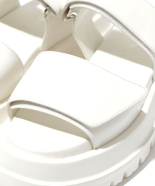 niko and...（ニコアンド）の「オリジナルボリュームサンダル（サンダル・レディース・ブラック/アイボリー/その他1・SMALL/MEDIUM/LARGE）」の11枚目の写真