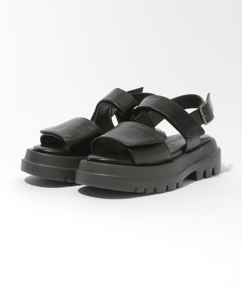 niko and...（ニコアンド）の「オリジナルボリュームサンダル（サンダル・レディース・ブラック/アイボリー/その他1・SMALL/MEDIUM/LARGE）」の19枚目の写真