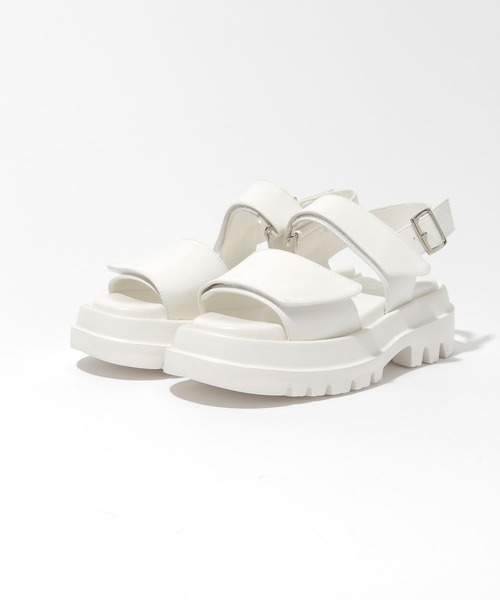 niko and...（ニコアンド）の「オリジナルボリュームサンダル（サンダル・レディース・ブラック/アイボリー/その他1・SMALL/MEDIUM/LARGE）」の20枚目の写真