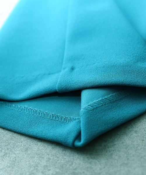 reca（レカ）の「美シルエットジョーゼットテーパードパンツ（スラックス・レディース・ブラック/ベージュ/ブルー/グリーン/ダークグリーン/パープル/グリーン系1/グリーン系2/ラベンダー・M/L）」の22枚目の写真