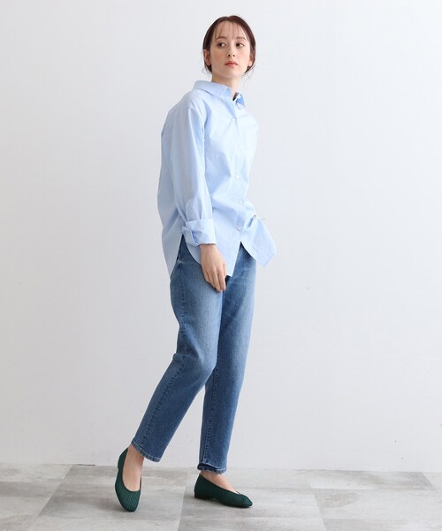 INDIVI(インディヴィ)の「◆スポンジメッシュパンプス(パンプス・レディース・ブラック/ダークグリーン・35/45/25)」の9枚目の写真