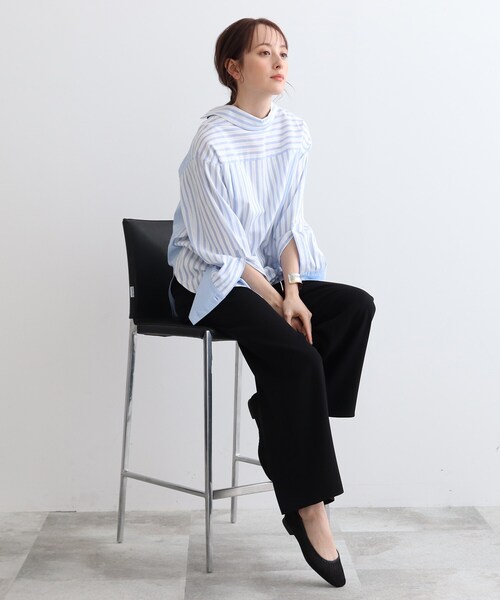 INDIVI(インディヴィ)の「◆スポンジメッシュパンプス(パンプス・レディース・ブラック/ダークグリーン・35/45/25)」の11枚目の写真